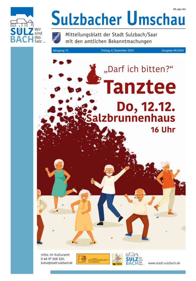 Sulzbacher Umschau Titelblatt 49/2024