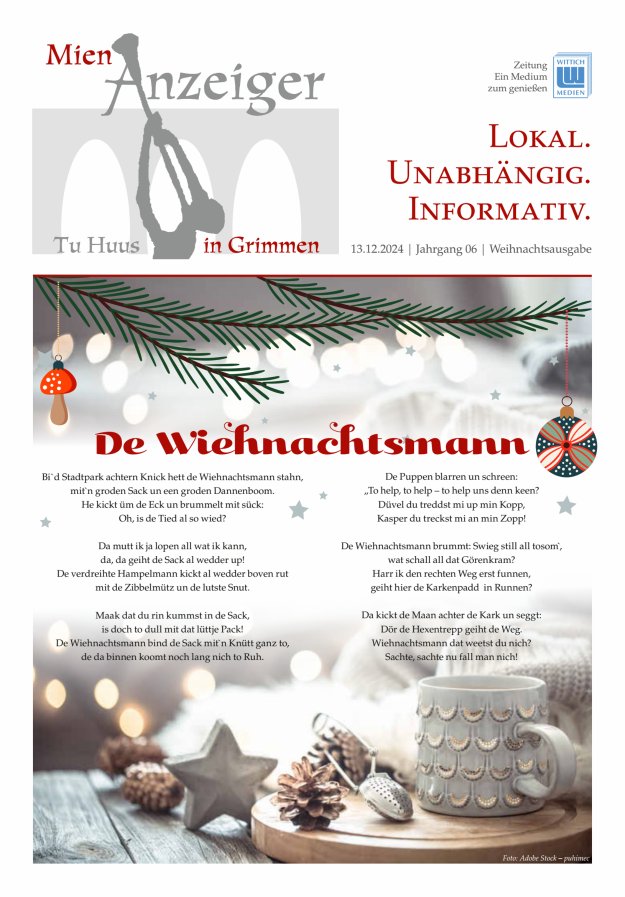 Mien Anzeiger Titelblatt 02/2024