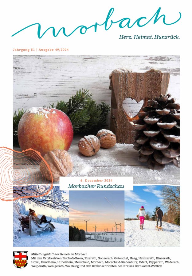Morbacher Rundschau Titelblatt 49/2024