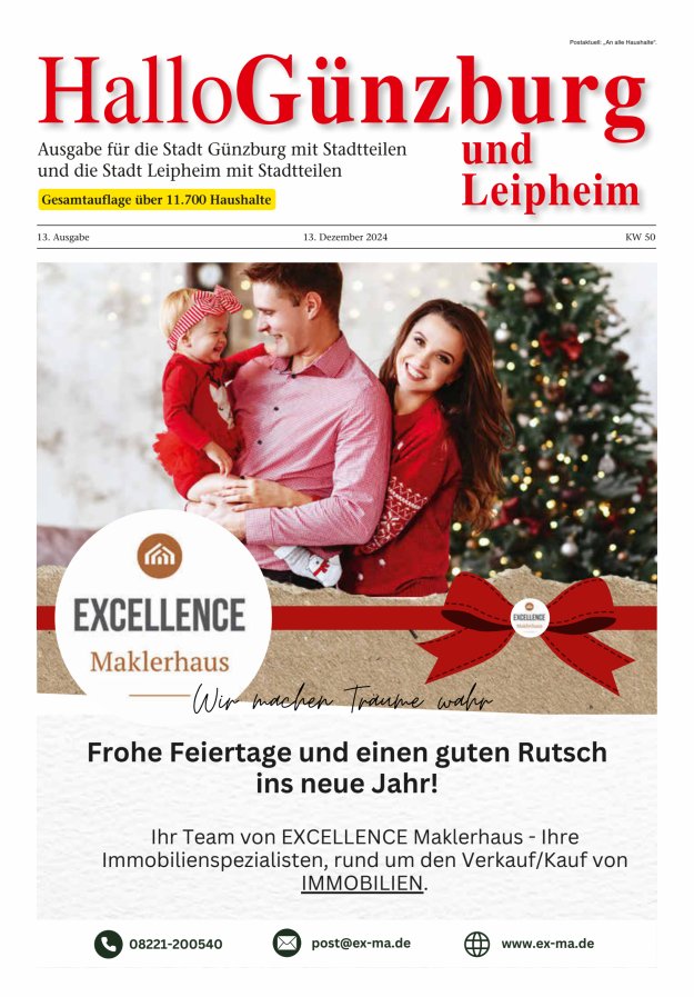 Informationen für die Bürger der Stadt Günzburg und ihrer Stadtteile Titelblatt 13/2024