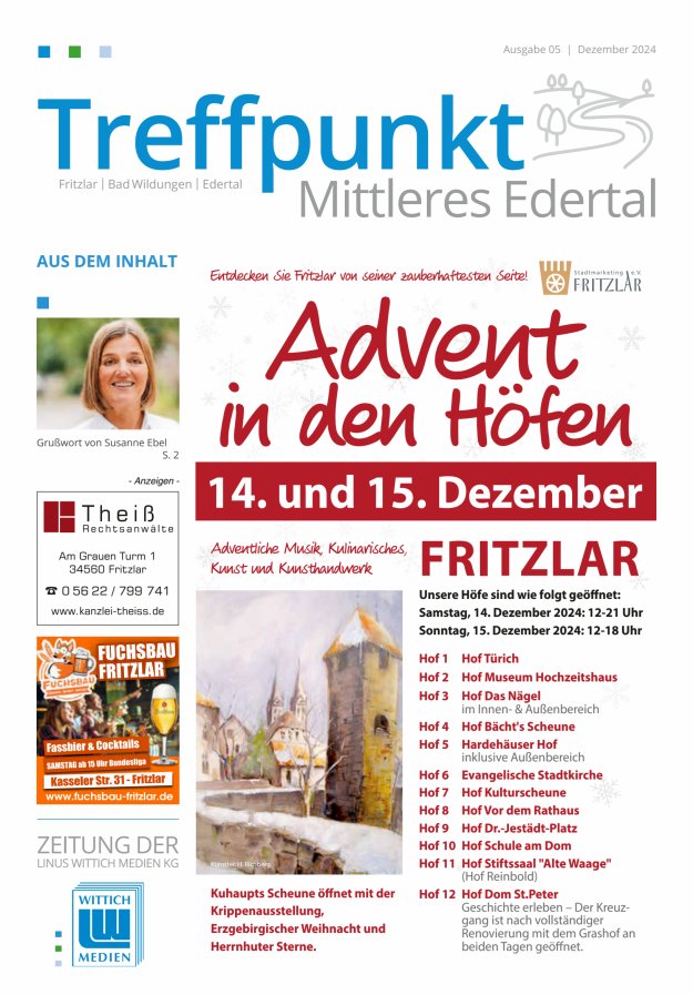 Treffpunkt Mittleres Edertal Titelblatt 05/2024