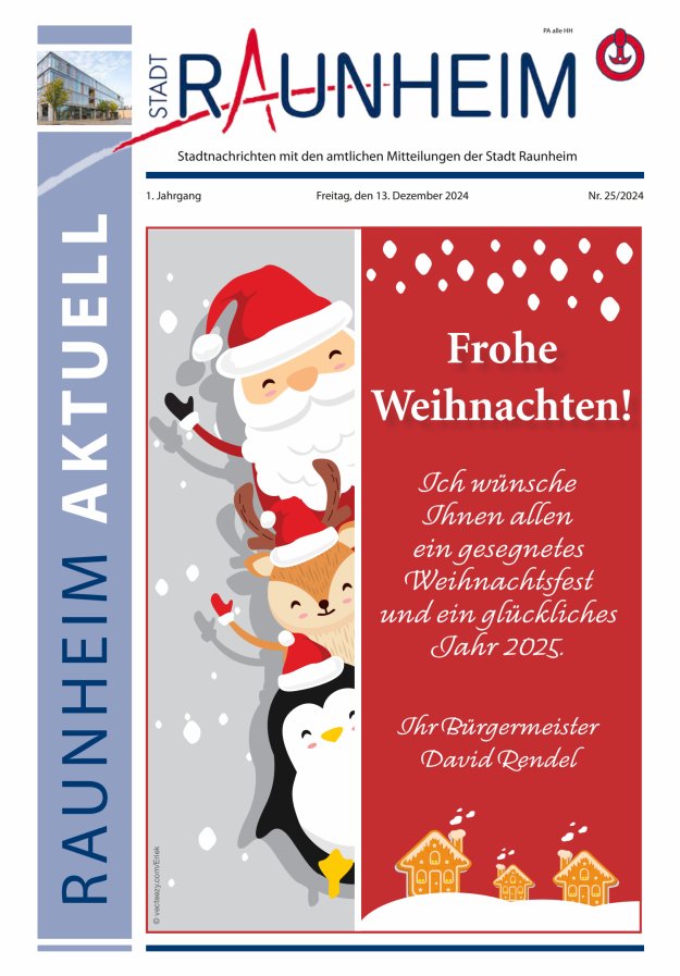 Raunheim aktuell Titelblatt 25/2024
