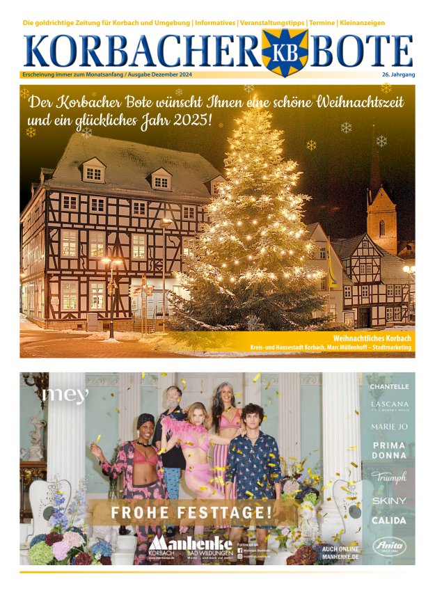 Korbacher Bote Titelblatt 11/2024