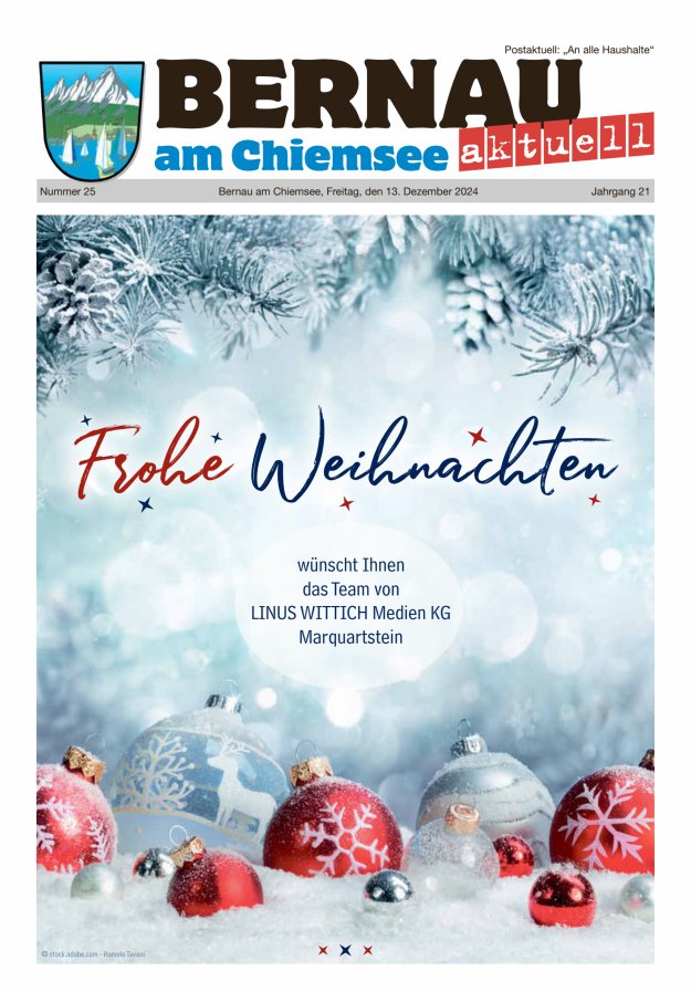 Bernau Aktuell Titelblatt 25/2024