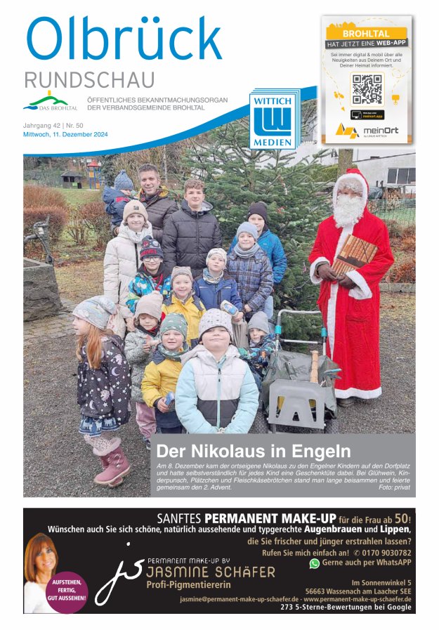 Olbrück Rundschau Titelblatt 50/2024