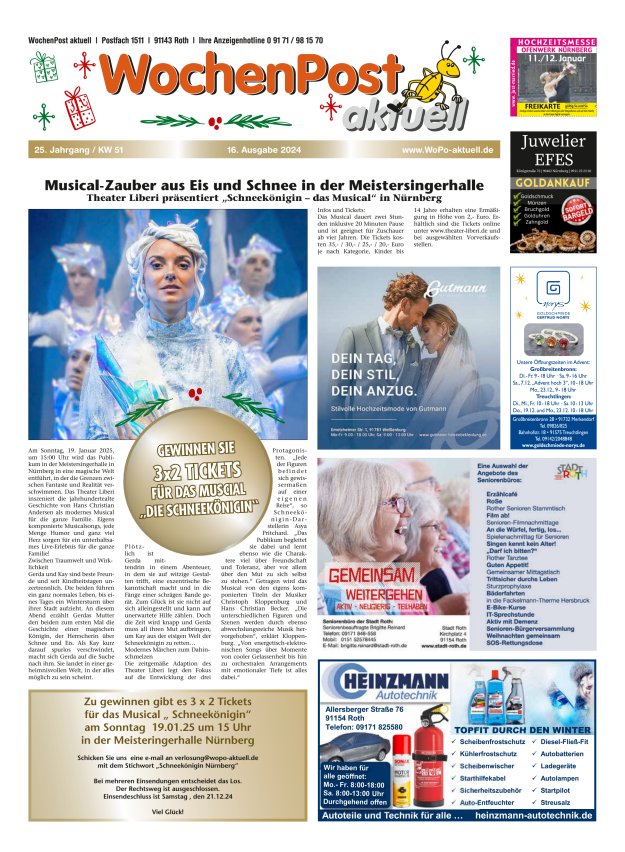 Wochenpost aktuell Titelblatt 17/2024