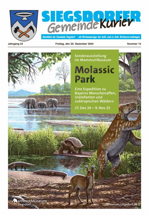 Siegsdorfer Gemeindekurier Titelblatt 12/2024
