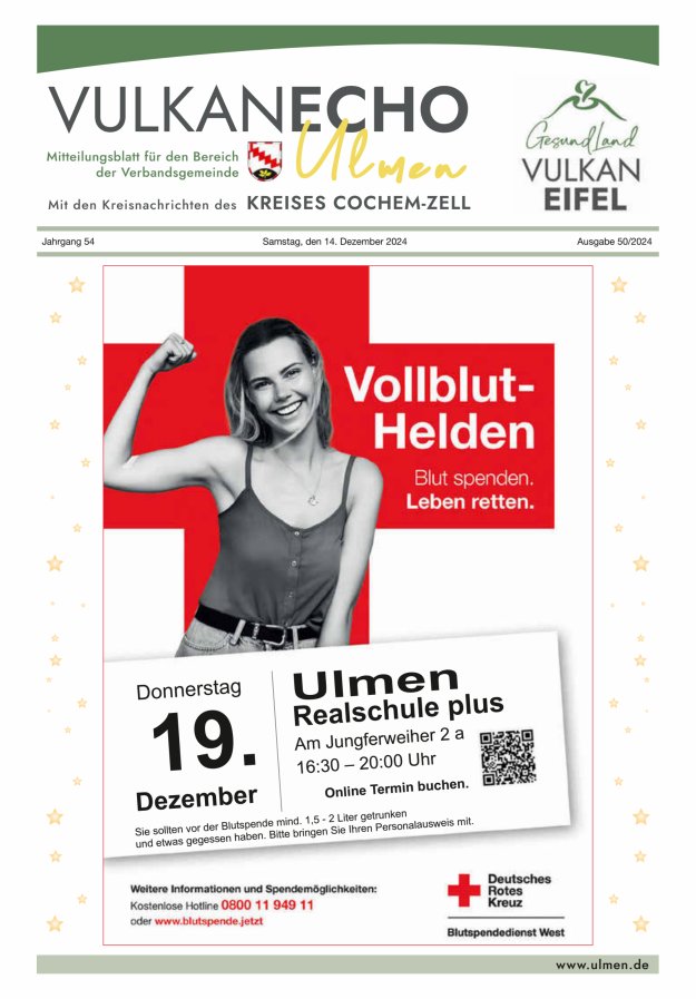 Vulkan Echo VG Ulmen Titelblatt 50/2024