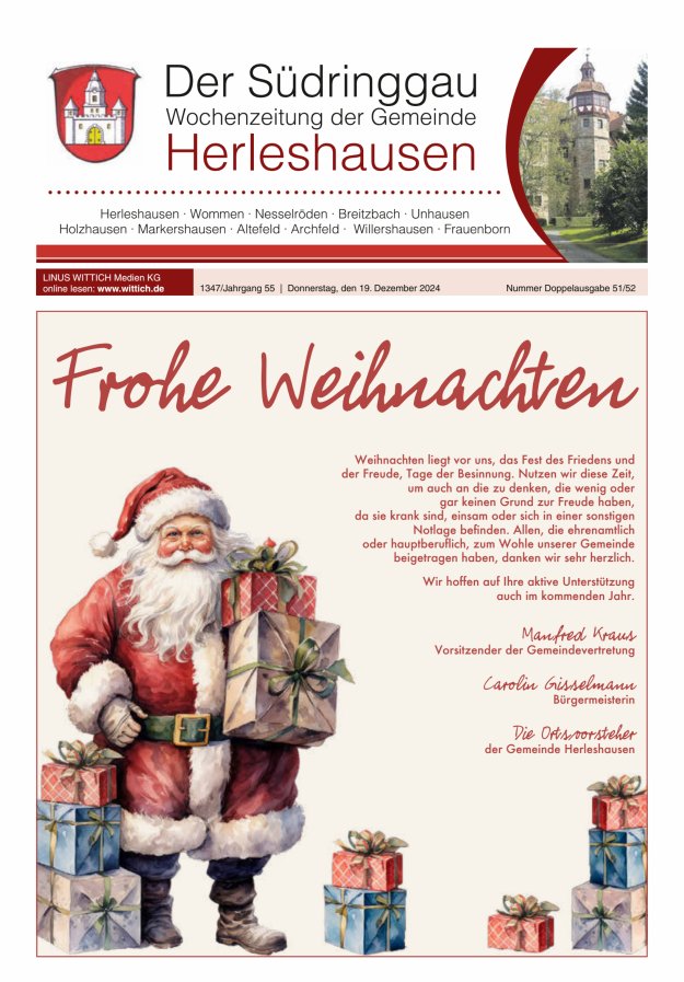 Der Südringgau Titelblatt 51/2024