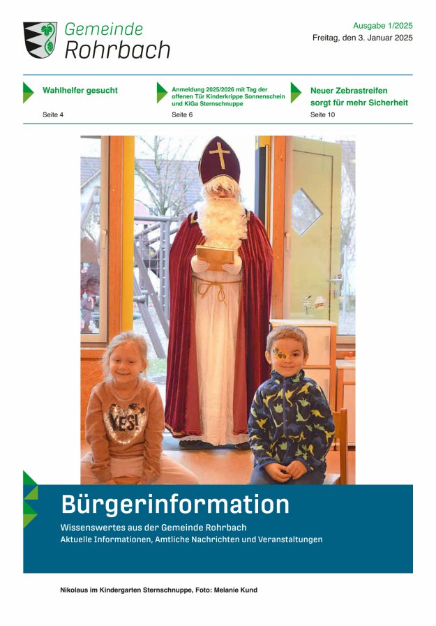 Rohrbach Titelblatt 01/2025