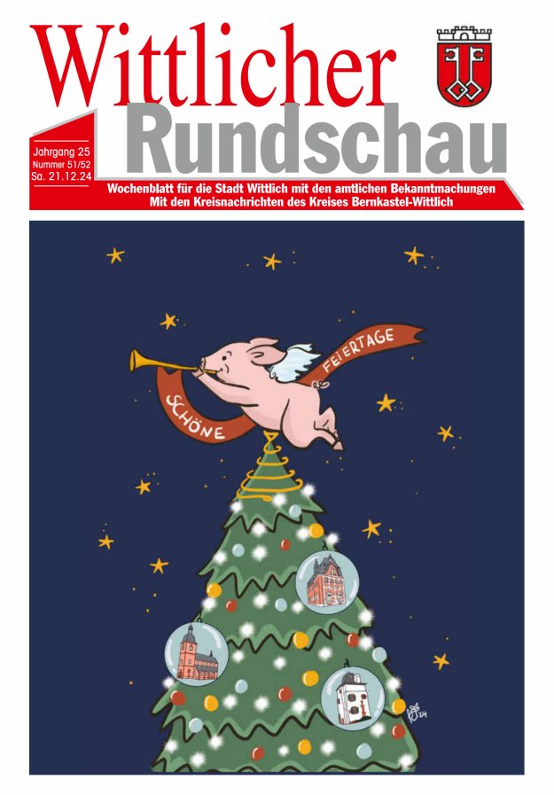 Wittlicher Rundschau Titelblatt 51/2024