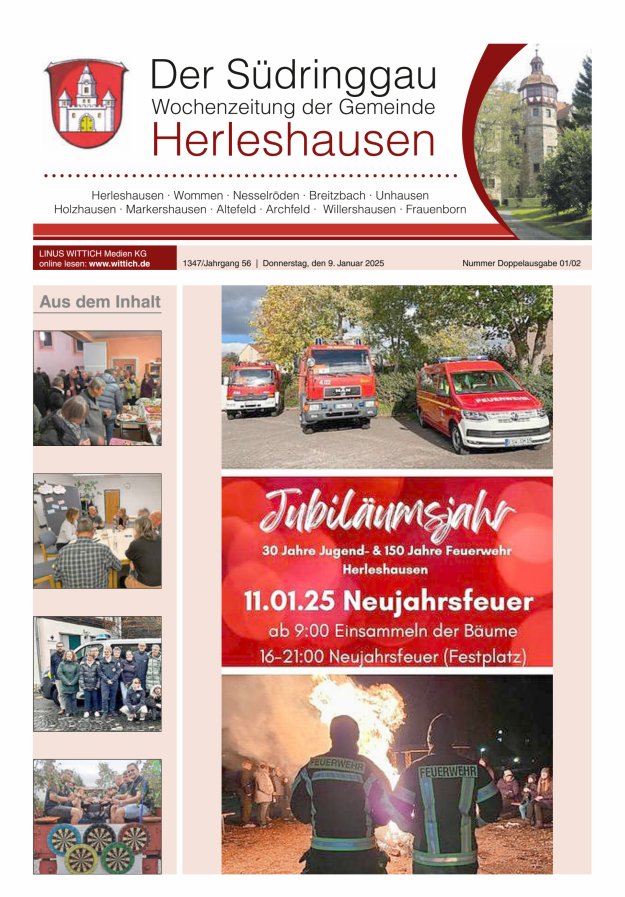 Der Südringgau Titelblatt 02/2025