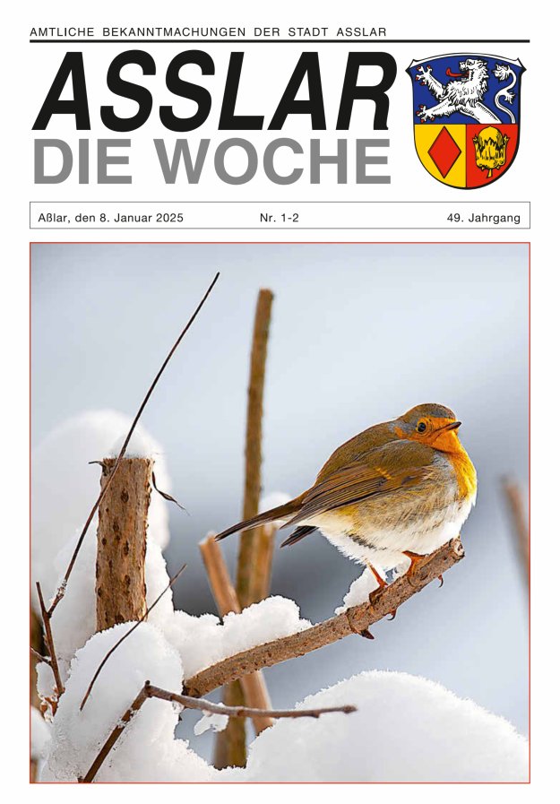 Asslar - Die Woche Titelblatt 02/2025