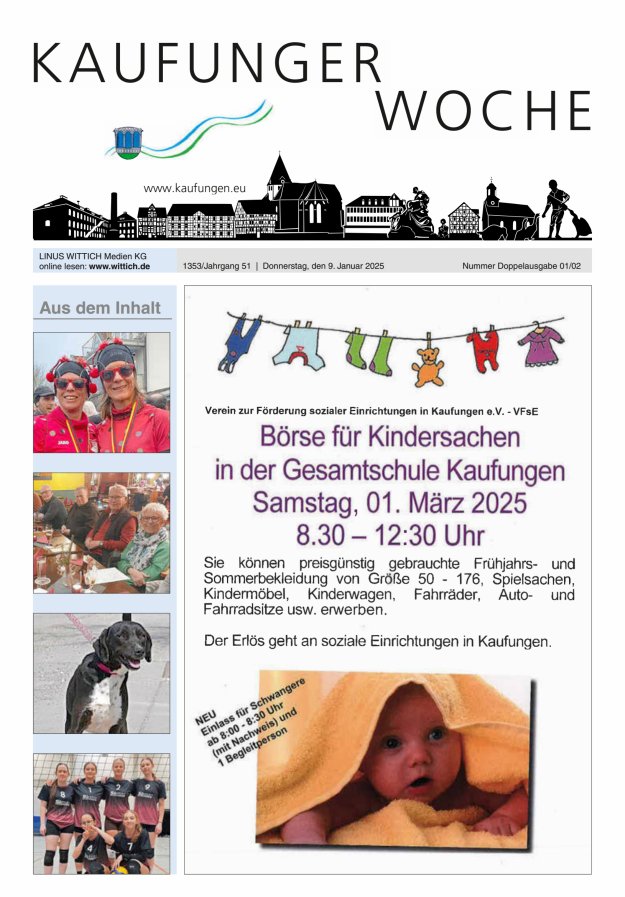 Kaufunger Woche Titelblatt 02/2025
