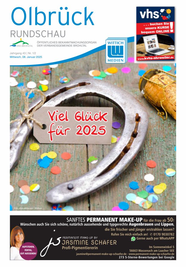 Olbrück Rundschau Titelblatt 02/2025