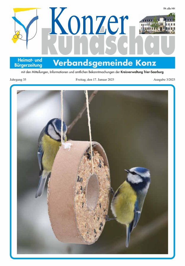 Konzer Rundschau Titelblatt 03/2025