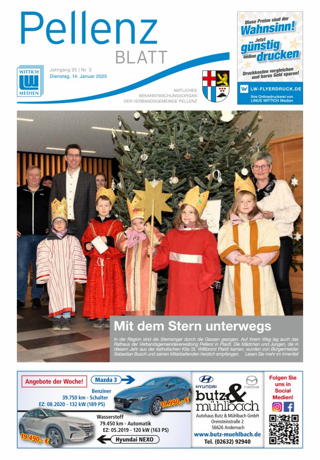 Pellenzblatt Titelblatt 03/2025