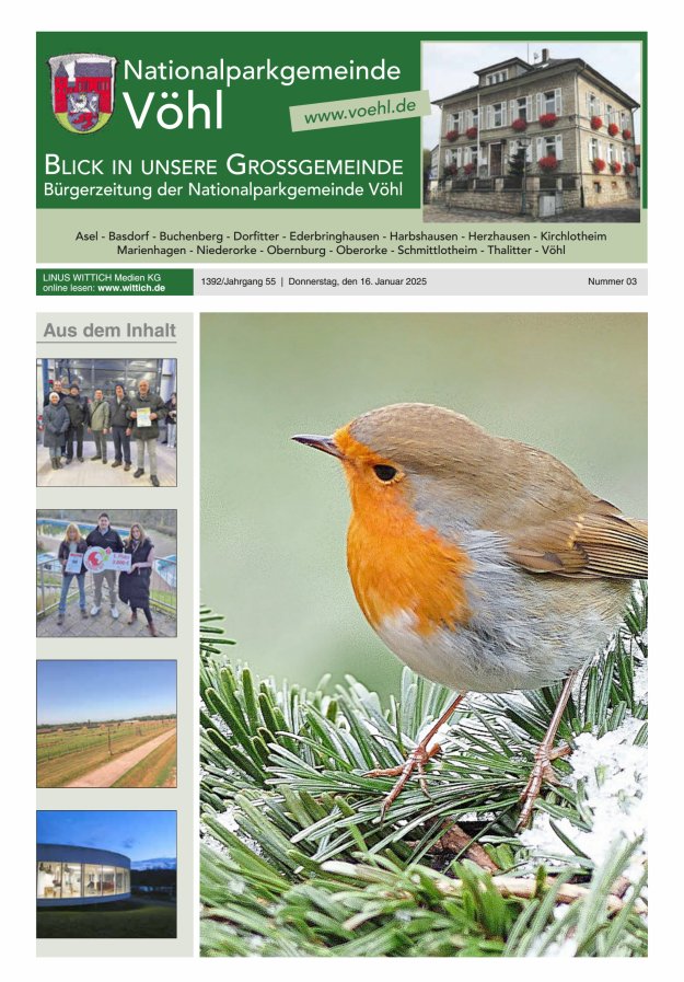 Blick in unsere Grossgemeinde Titelblatt 03/2025