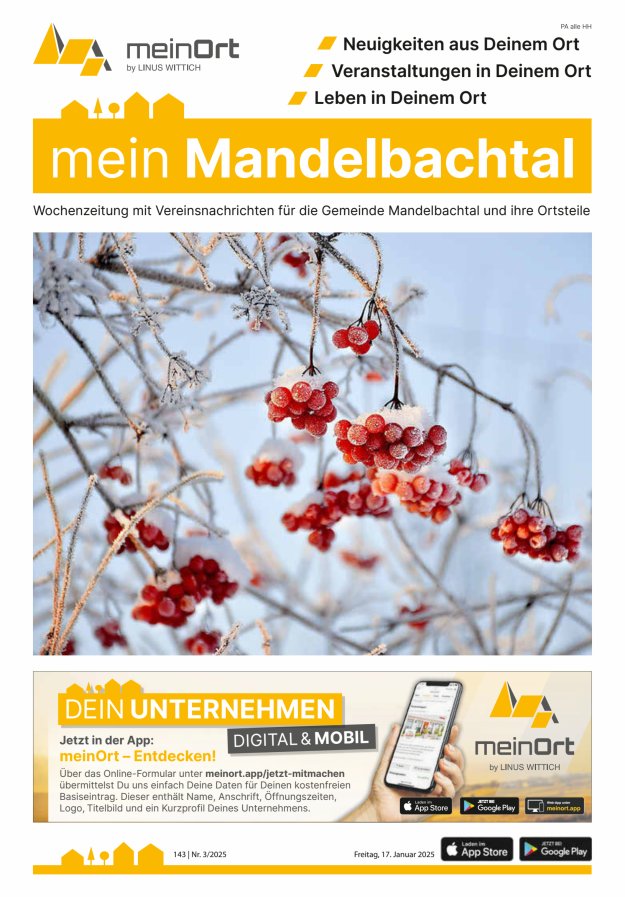 mein Mandelbachtal Titelblatt 03/2025