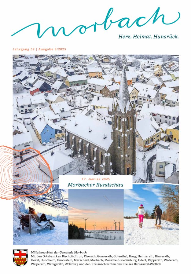 Morbacher Rundschau Titelblatt 03/2025