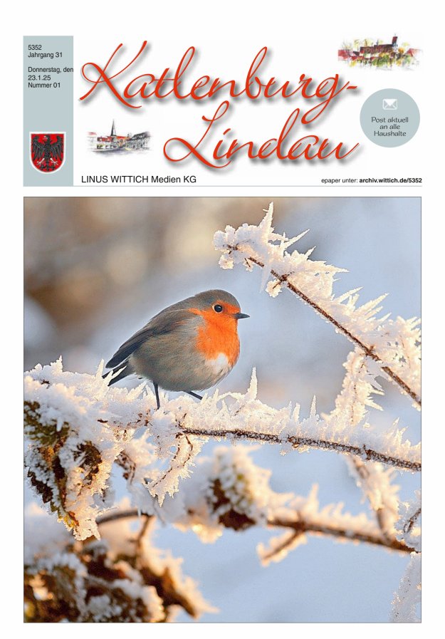 Blickpunkt Katlenburg Lindau Titelblatt 01/2025