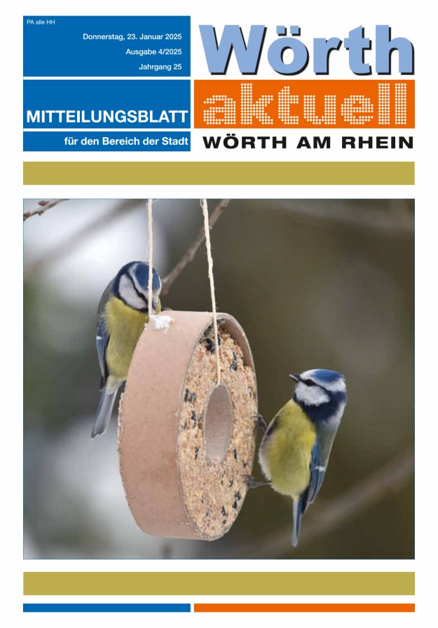 Wörth aktuell Titelblatt 03/2025