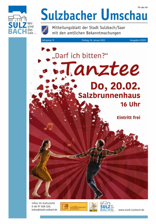 Sulzbacher Umschau Titelblatt 04/2025