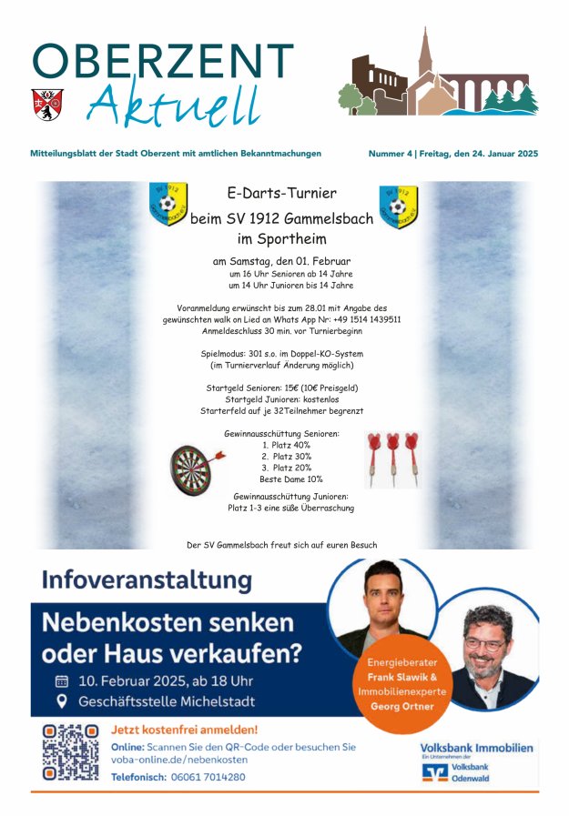 Oberzent aktuell Titelblatt 04/2025