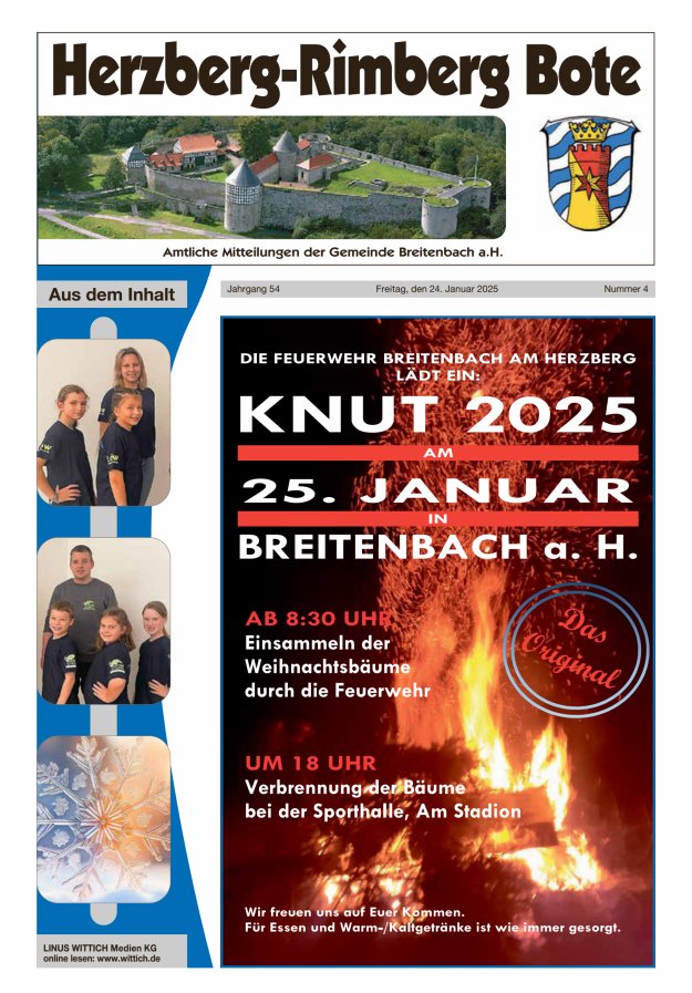 Herzberg-Rimberg Bote Titelblatt 04/2025