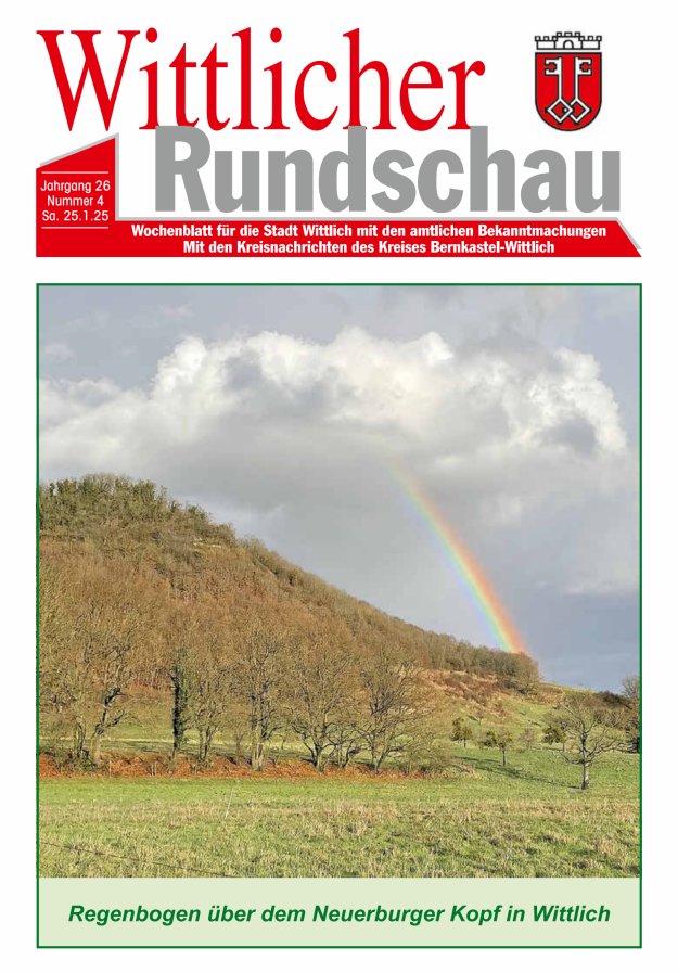 Wittlicher Rundschau Titelblatt 04/2025