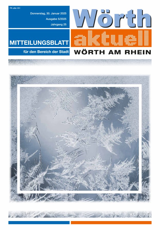 Wörth aktuell Titelblatt 04/2025
