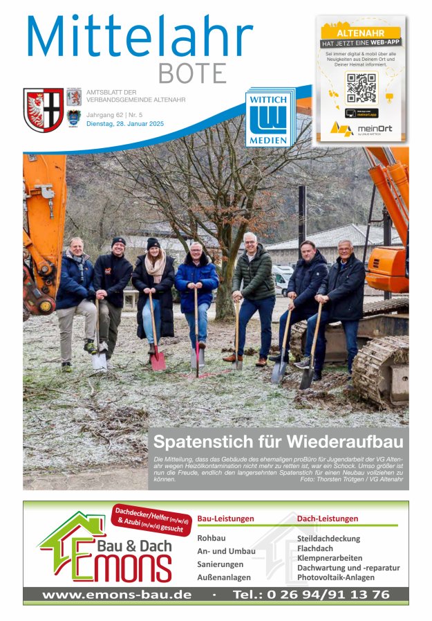 Mittelahr Bote Titelblatt 05/2025