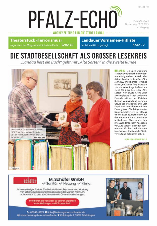 Pfalz-Echo Titelblatt 05/2025
