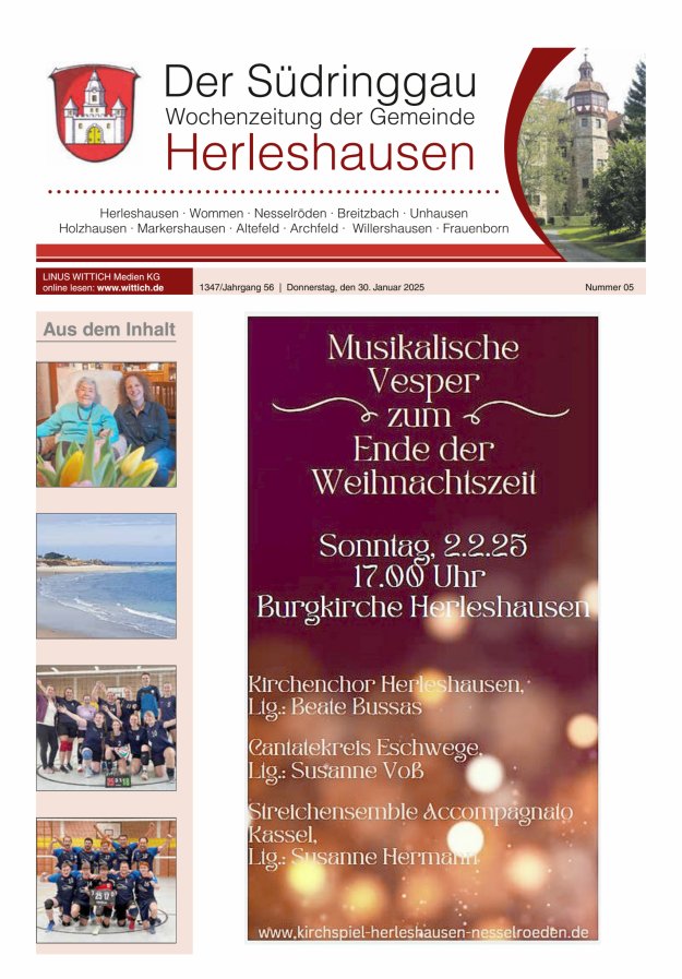 Der Südringgau Titelblatt 05/2025