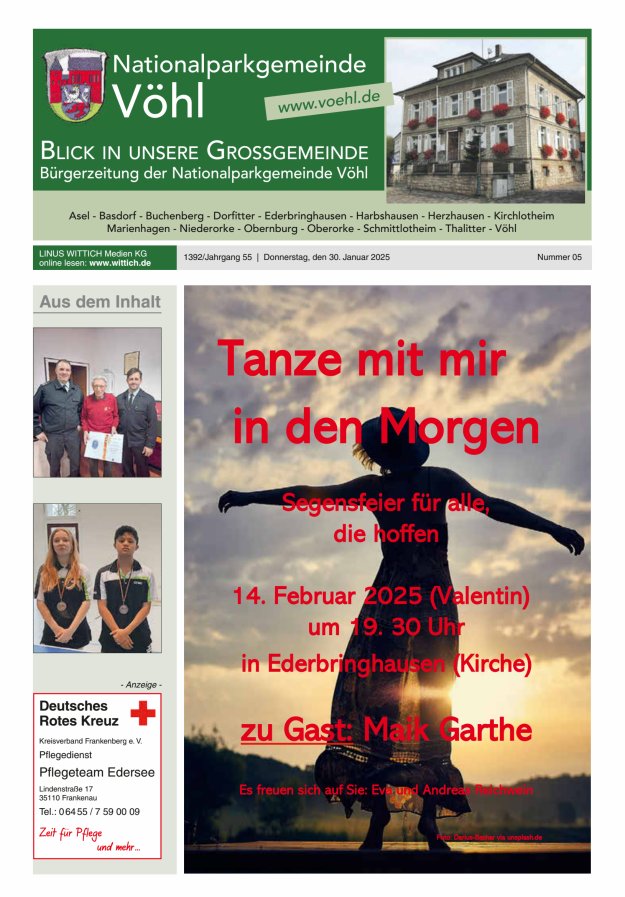 Blick in unsere Grossgemeinde Titelblatt 05/2025