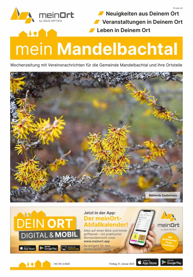 mein Mandelbachtal Titelblatt 05/2025