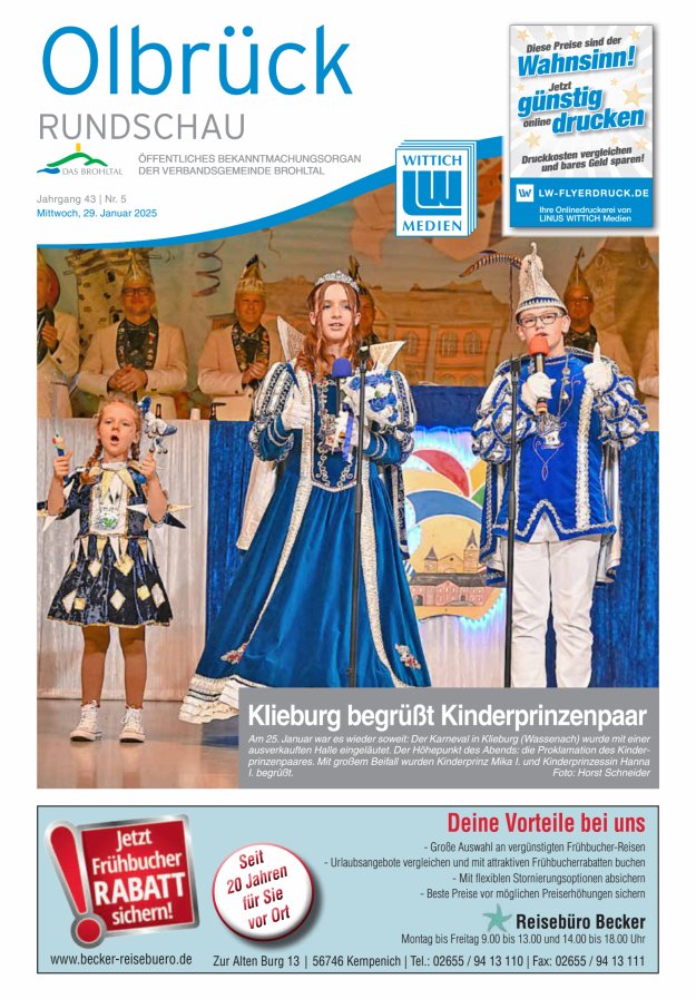 Olbrück Rundschau Titelblatt 05/2025