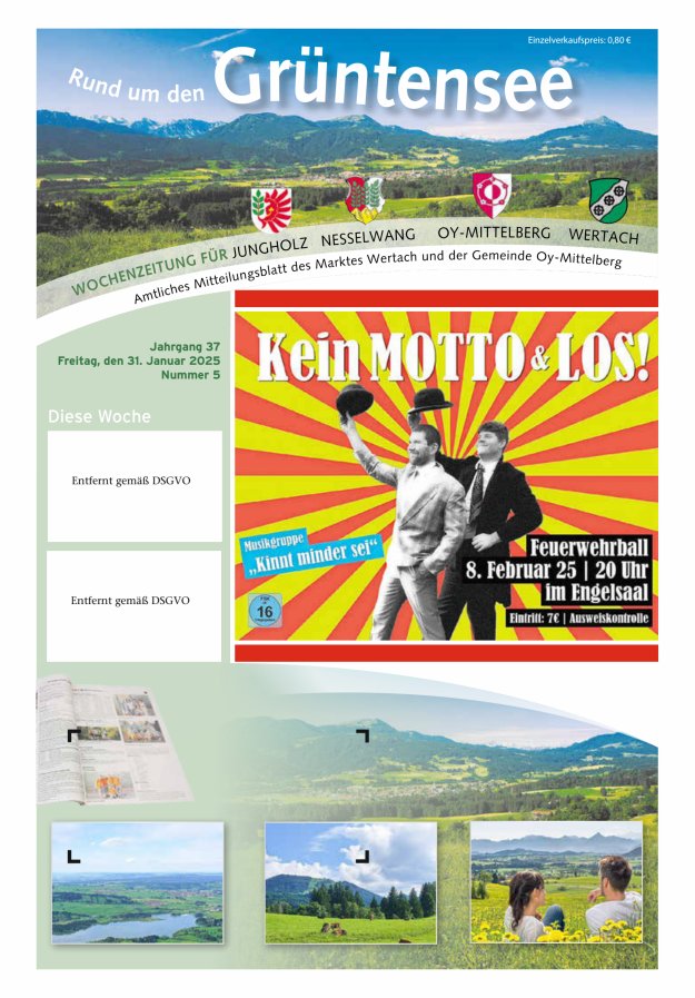 Rund um den Grüntensee Titelblatt 05/2025