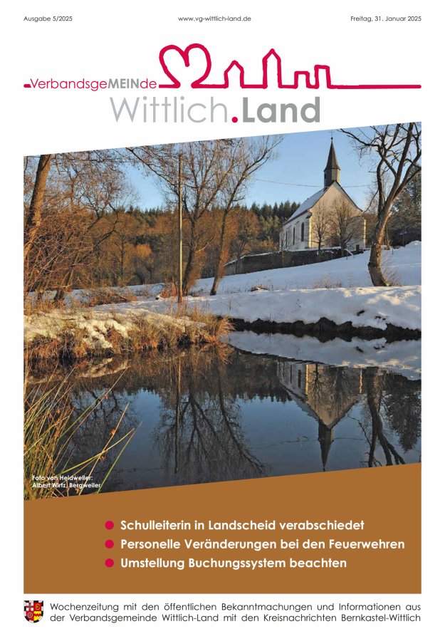 Mein Wittlich.Land Titelblatt 05/2025
