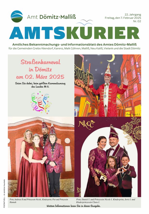 Amts-Kurier Titelblatt 02/2025