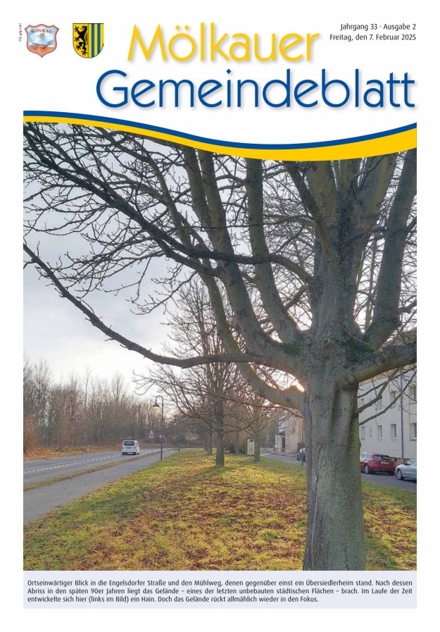 Mölkauer Gemeindeblatt Titelblatt 02/2025