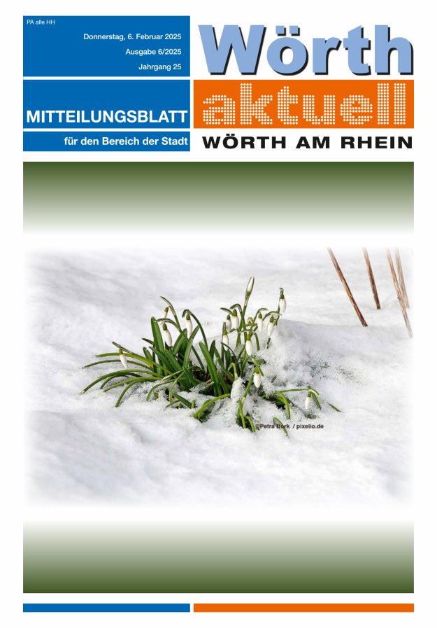 Wörth aktuell Titelblatt 05/2025