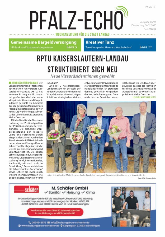 Pfalz-Echo Titelblatt 06/2025