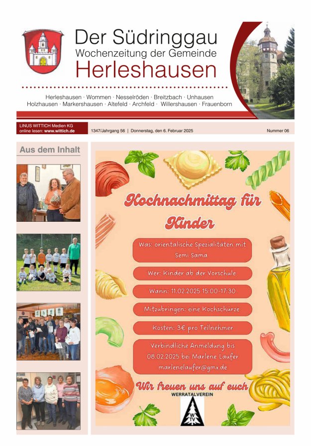Der Südringgau Titelblatt 06/2025