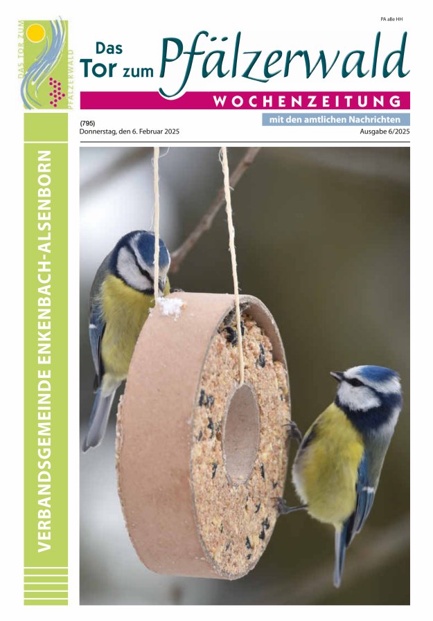 Das Tor zum Pfälzer Wald - VG Enkenbach-Alsenborn Titelblatt 06/2025