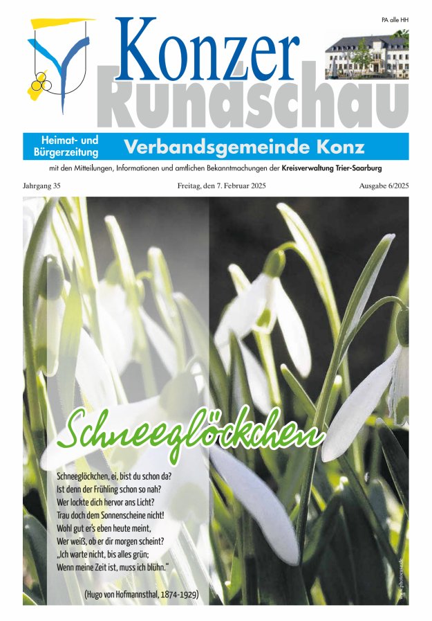 Konzer Rundschau Titelblatt 06/2025