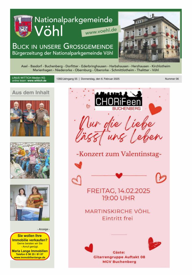Blick in unsere Grossgemeinde Titelblatt 06/2025