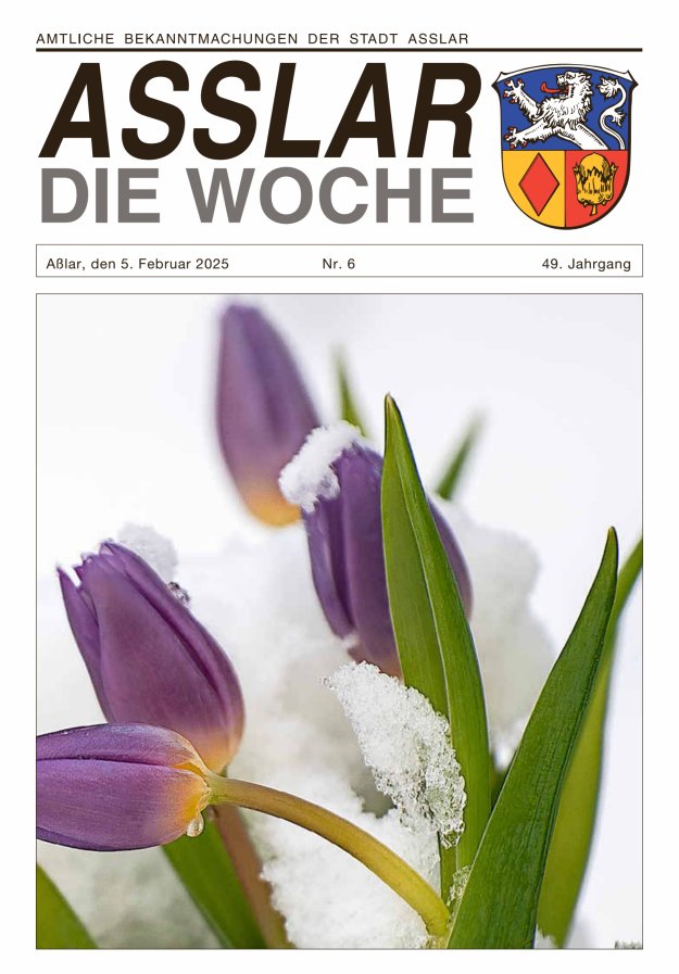 Asslar - Die Woche Titelblatt 06/2025