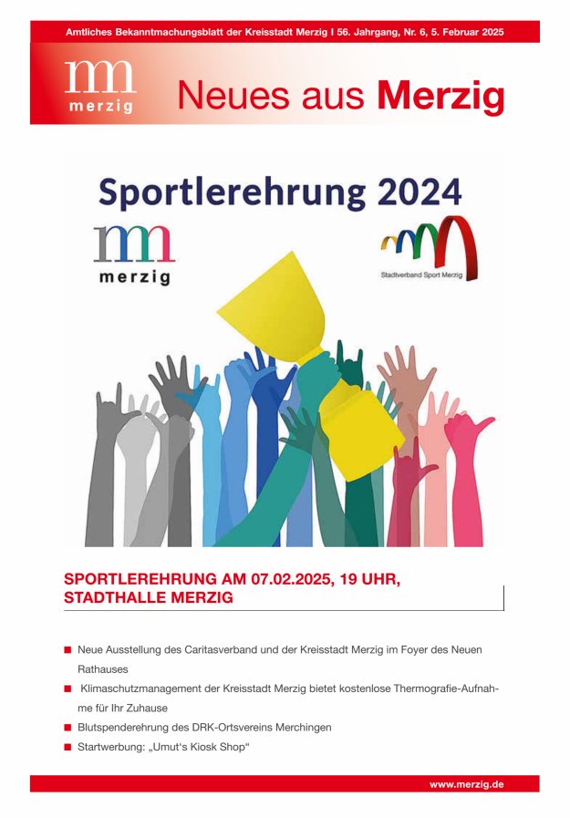 Neues aus Merzig Titelblatt 06/2025