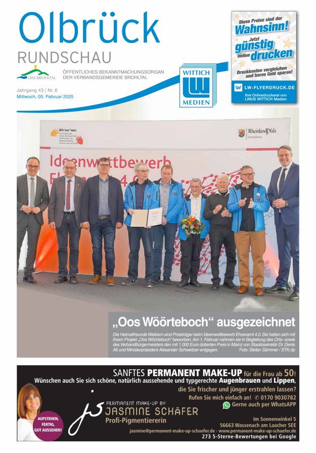 Olbrück Rundschau Titelblatt 06/2025